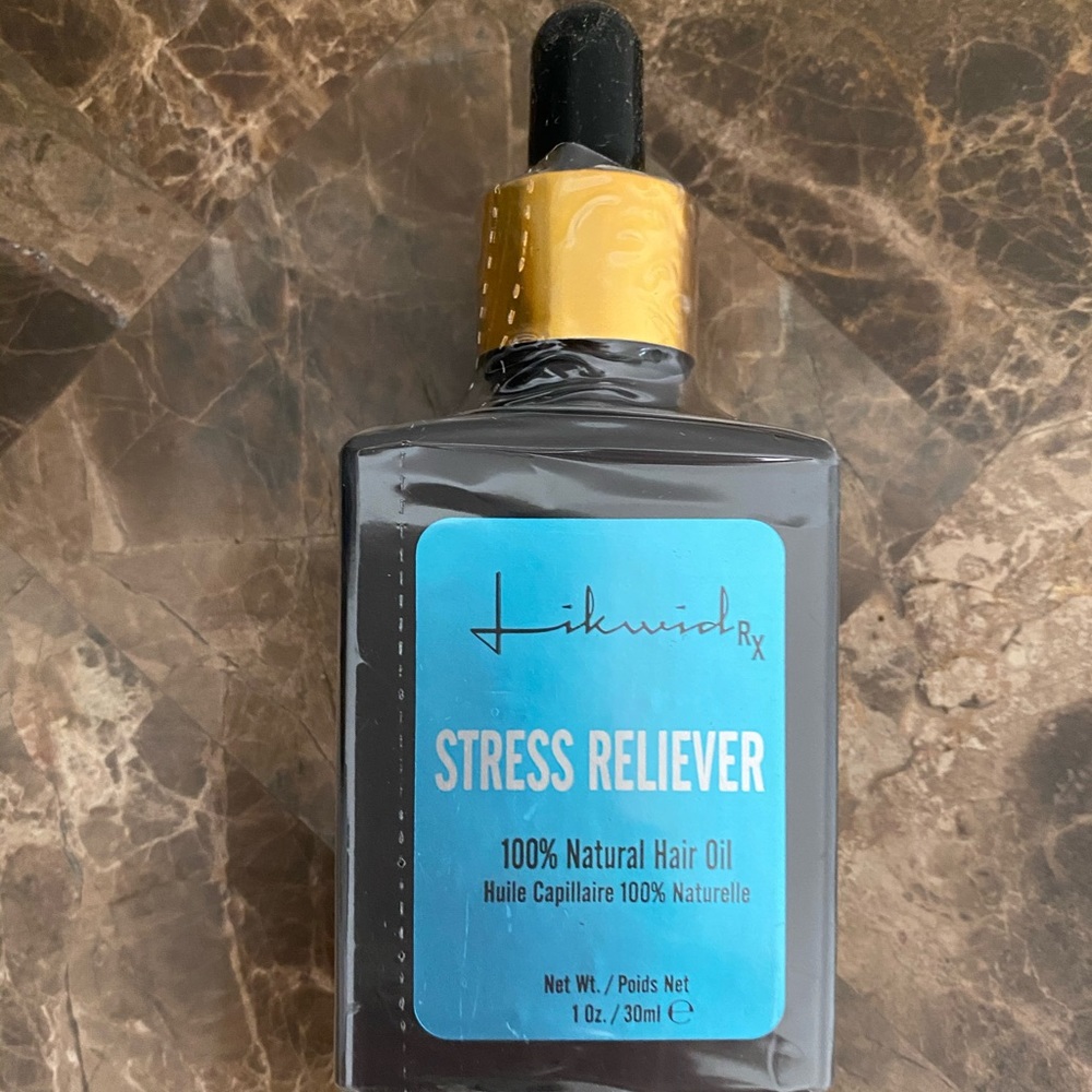 Likwid Rx Stress Reliever 100% Natural Hair Oil